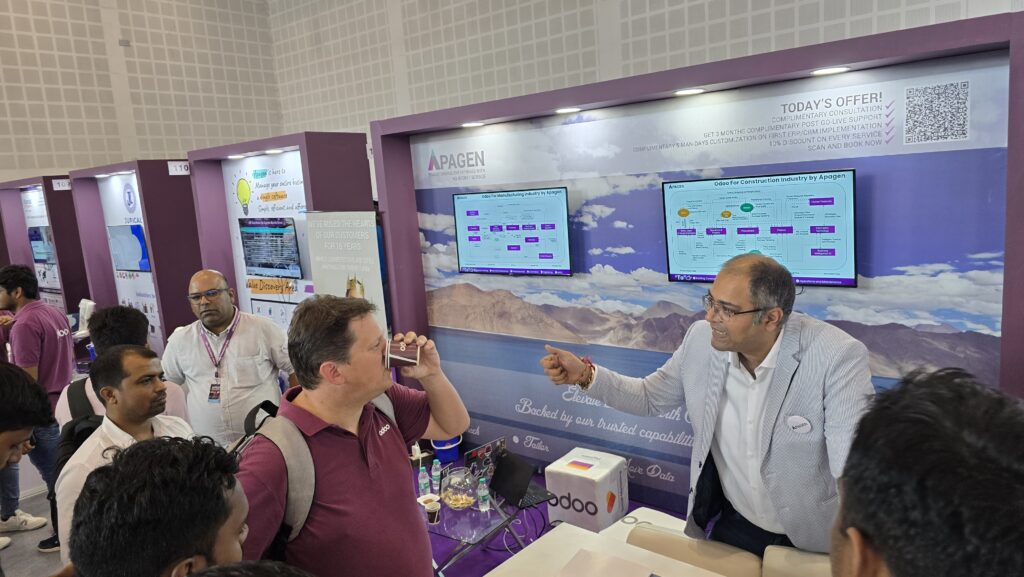 Odoo Community Days India 2025 Interaction with Fabinen