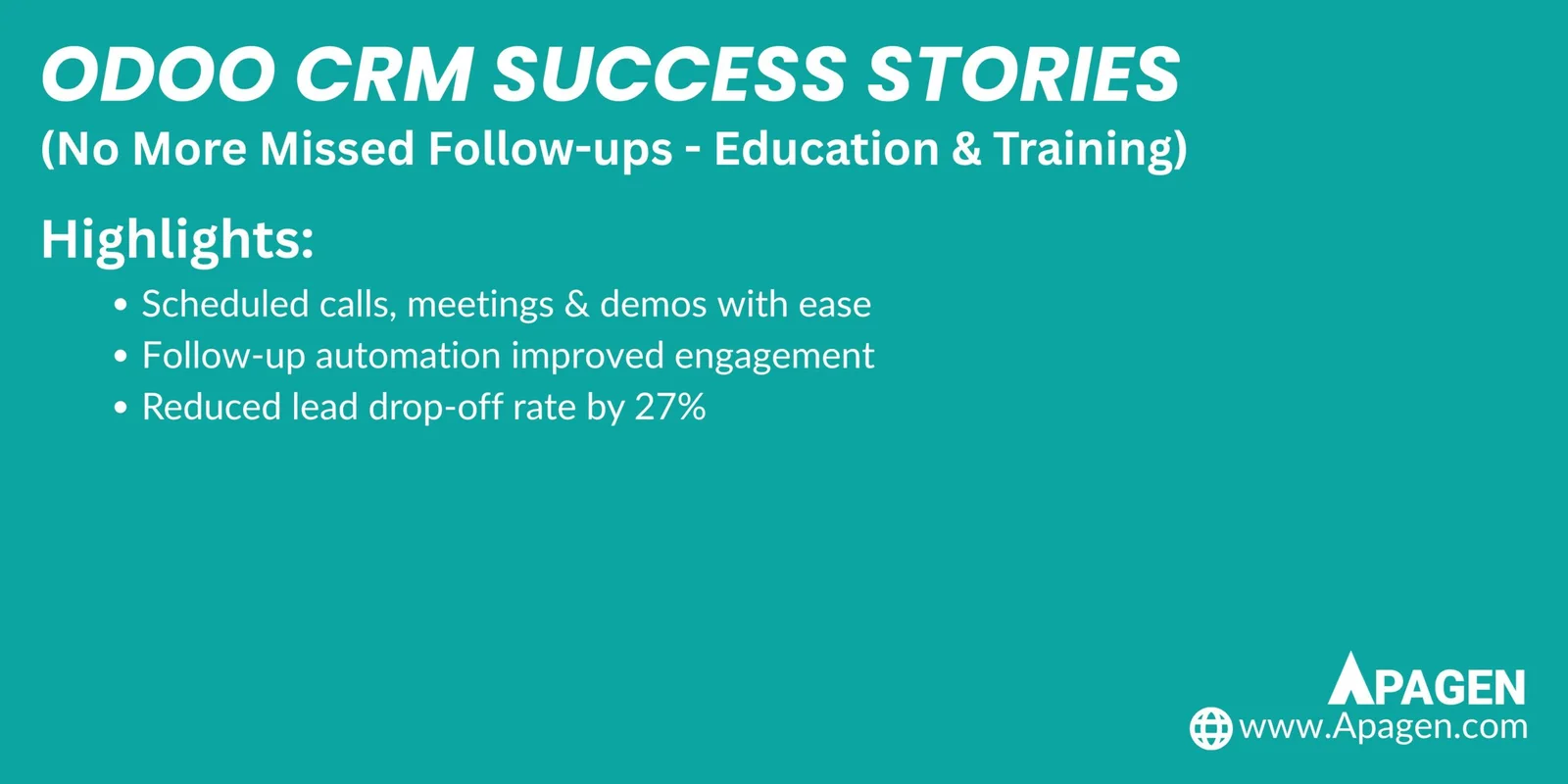 Success Story Slide