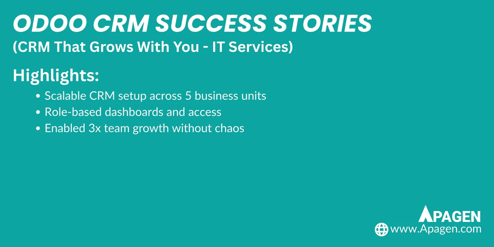 Success Story Slide