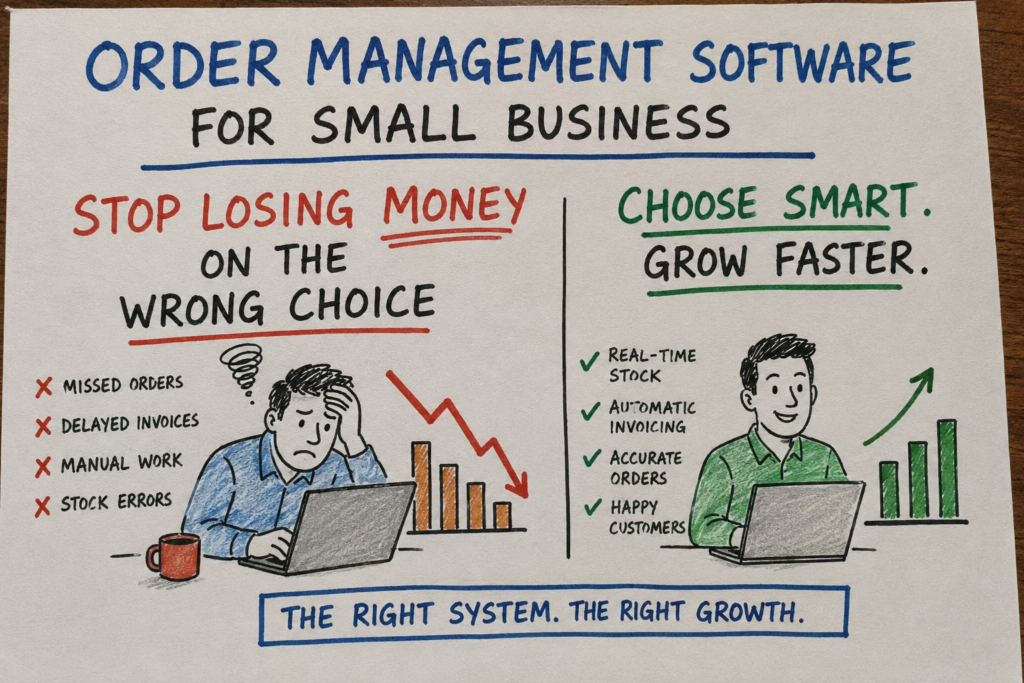 order management software for small business stop losing money on the wrong choice