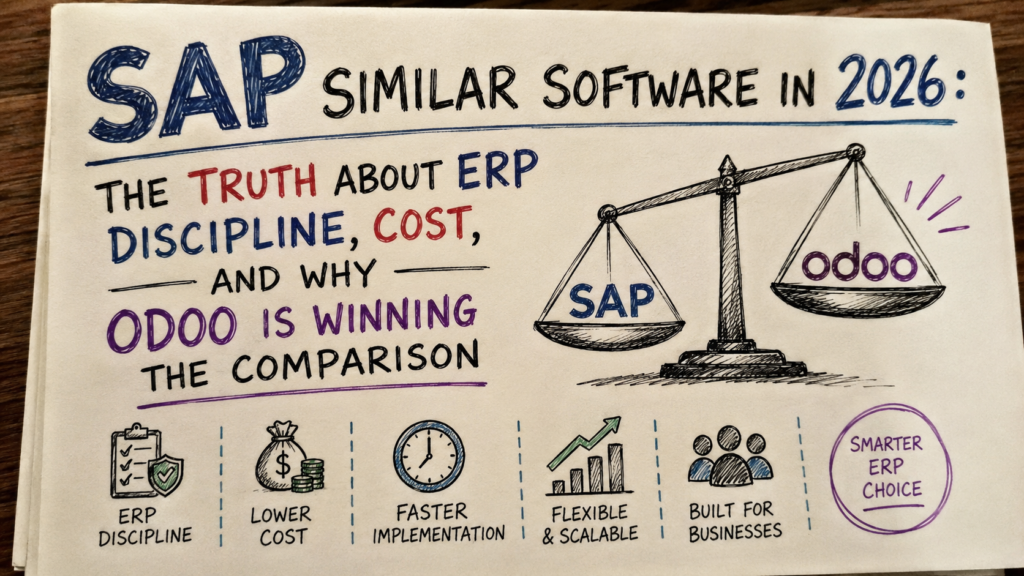 SAP Similar Software: Why Smart Businesses Are Choosing Odoo in 2026