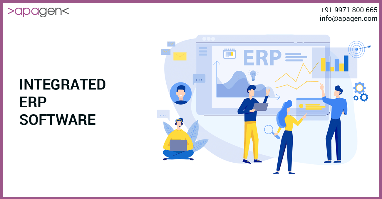 Integrated ERP software