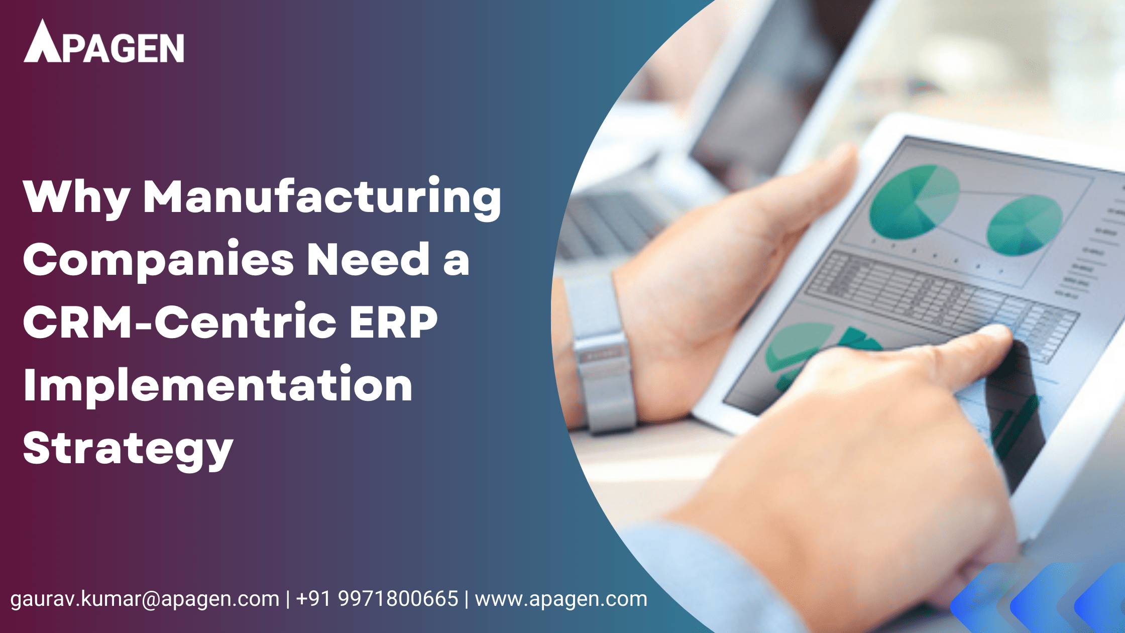CRM-centric ERP strategy