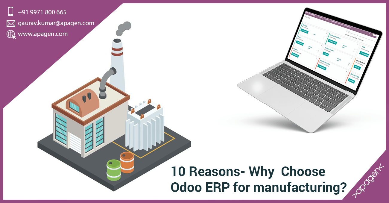 Odoo ERP for manufacturing