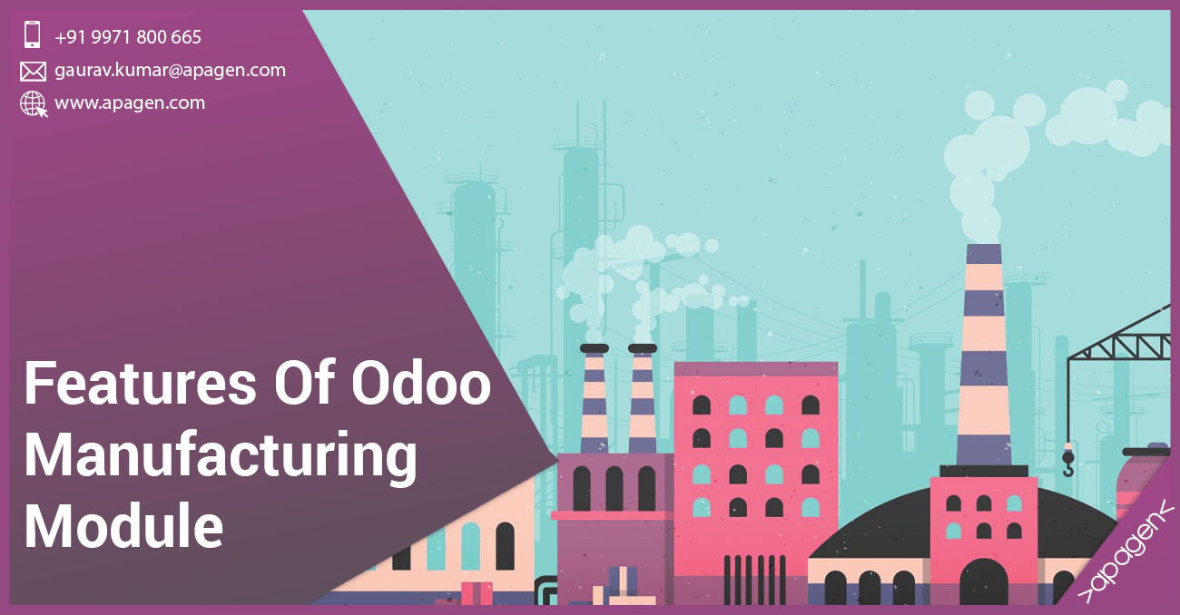 Odoo ERP for manufacturing