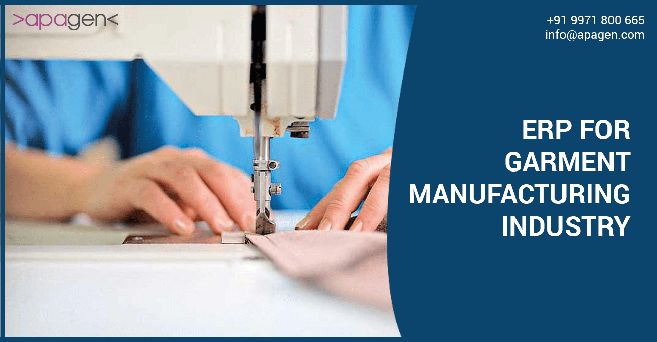 ERP for garment manufacturing