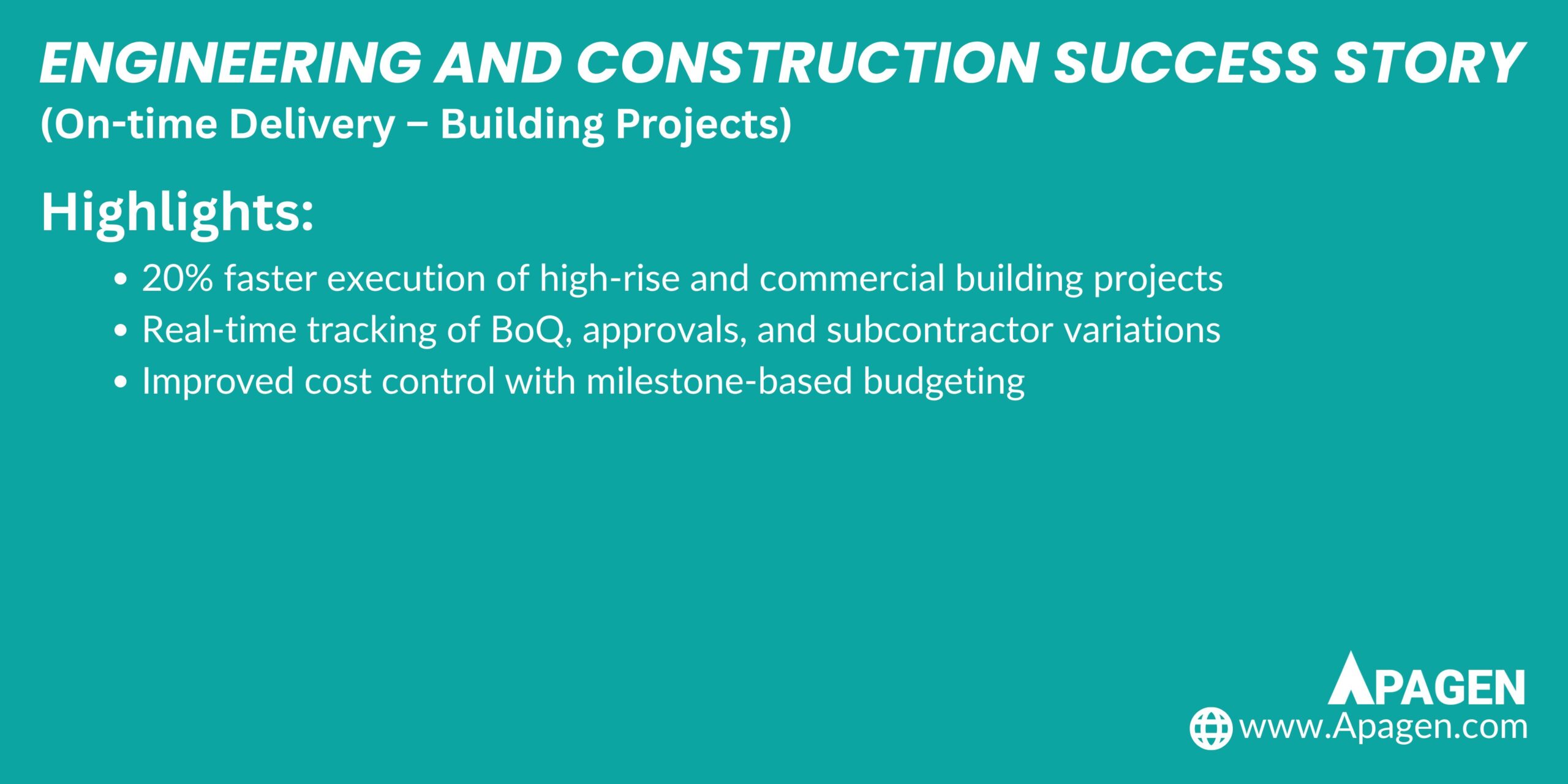 Success Story Slide