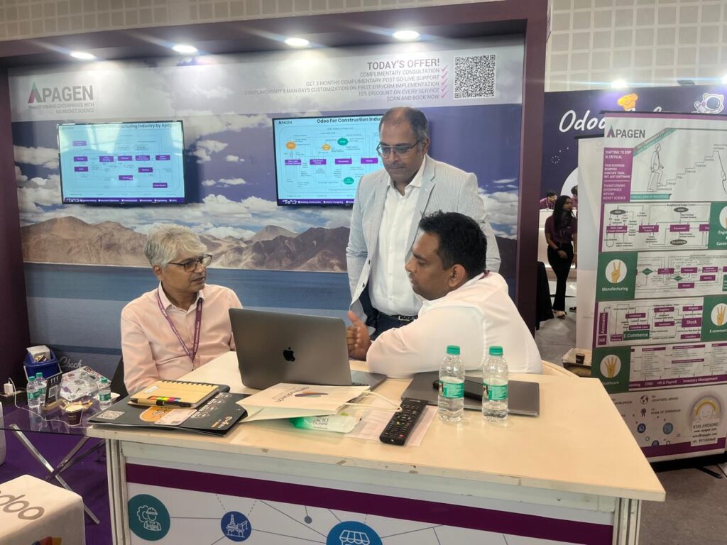 Odoo Community Days India 2025 Interaction with Client