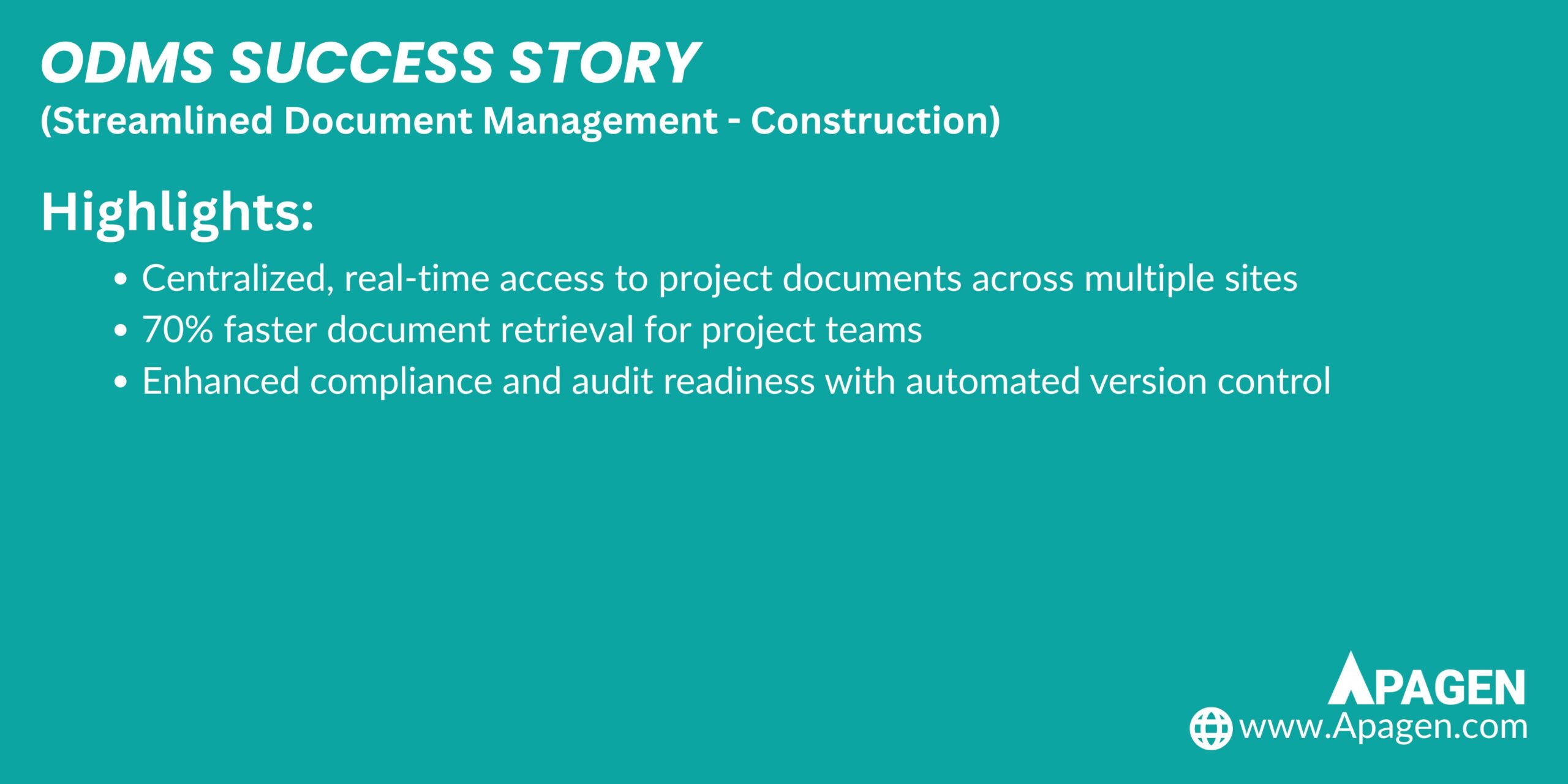 Success Story Slide