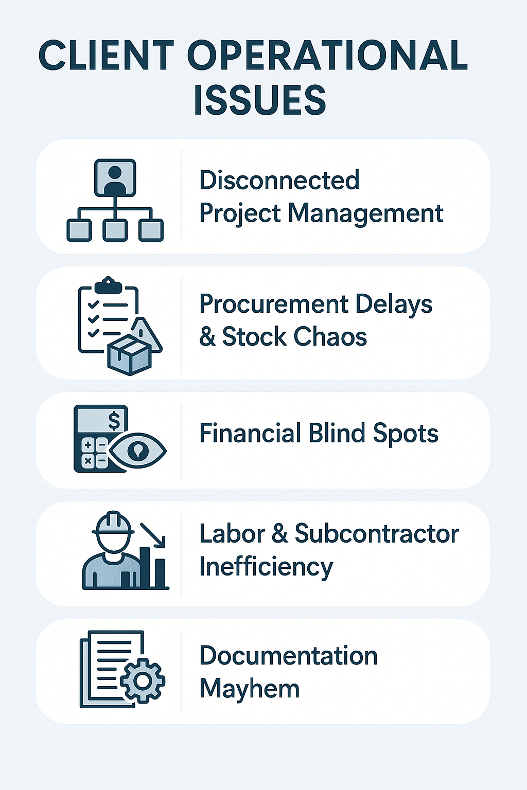 client-opeartional-issues-without-industrial-construction-with-Odoo-ERP-Software
